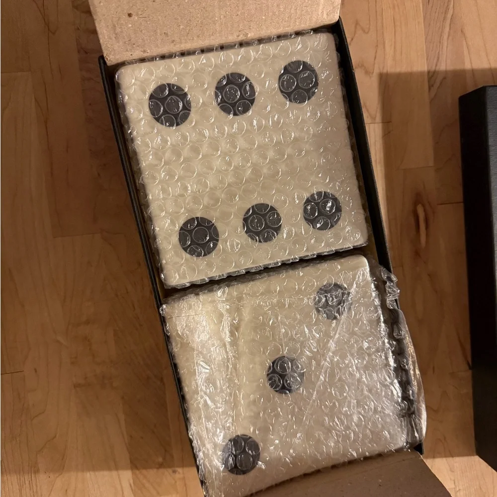 Lucky Lucky Dice Plates Restoration Hardware